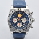 BREITLING CHRONOMAT 44 REF. AB0110 LIMITED EDITION PATROUILLE DE FRANCE BOX AND PAPERS