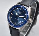 Blancpain五十Fathoms Bathyscaphe参考。 5000.0240.052A盒子和纸张