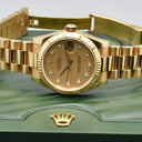 ROLEX DATEJUST 31 REF. 178278 YELLOW GOLD BOX AND PAPERS