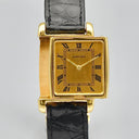 CARTIER TANK REVERSO DUAL TIME YELLOW GOLD