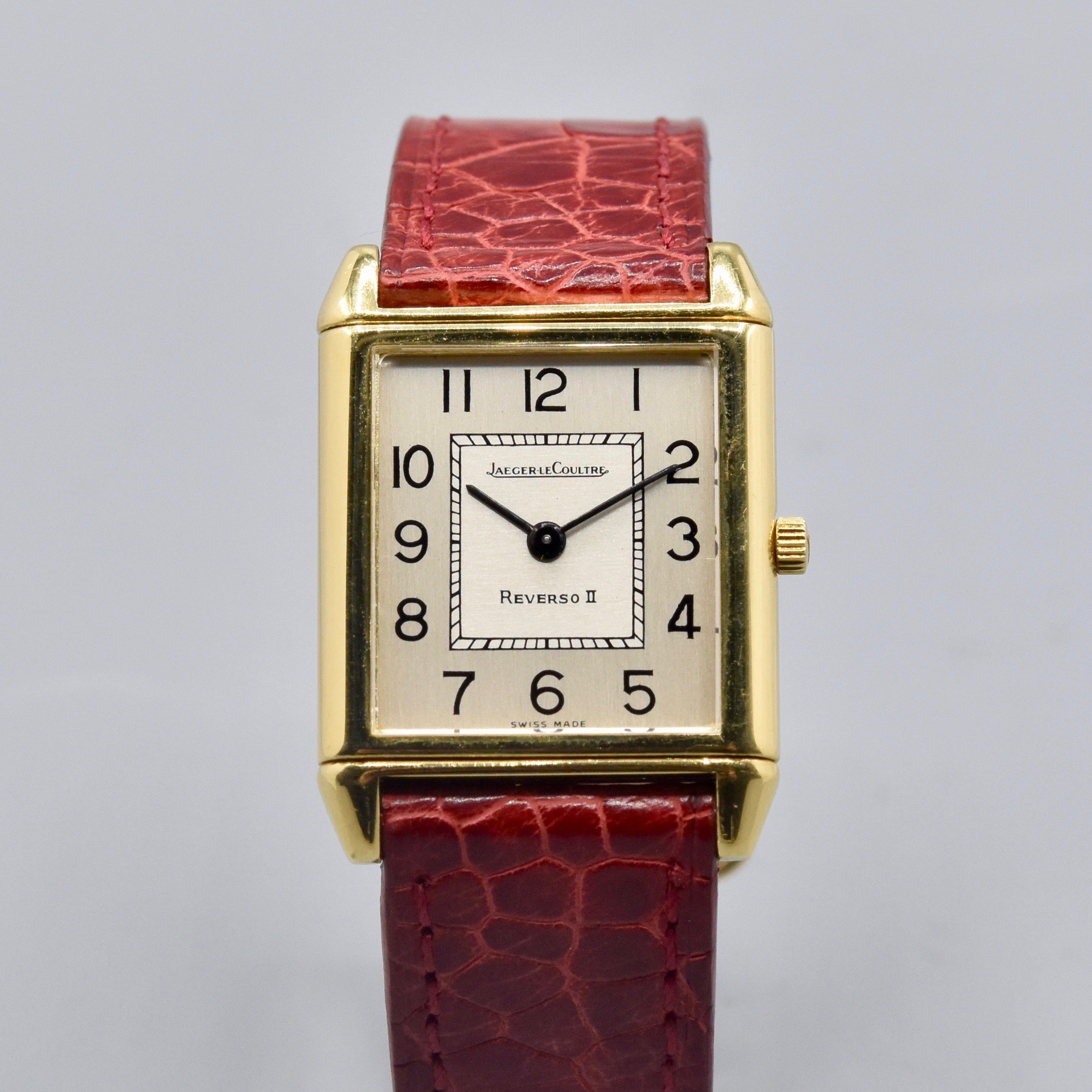 Jaeger Lecoultre Reverso II Yellow Gold – Romain Rea