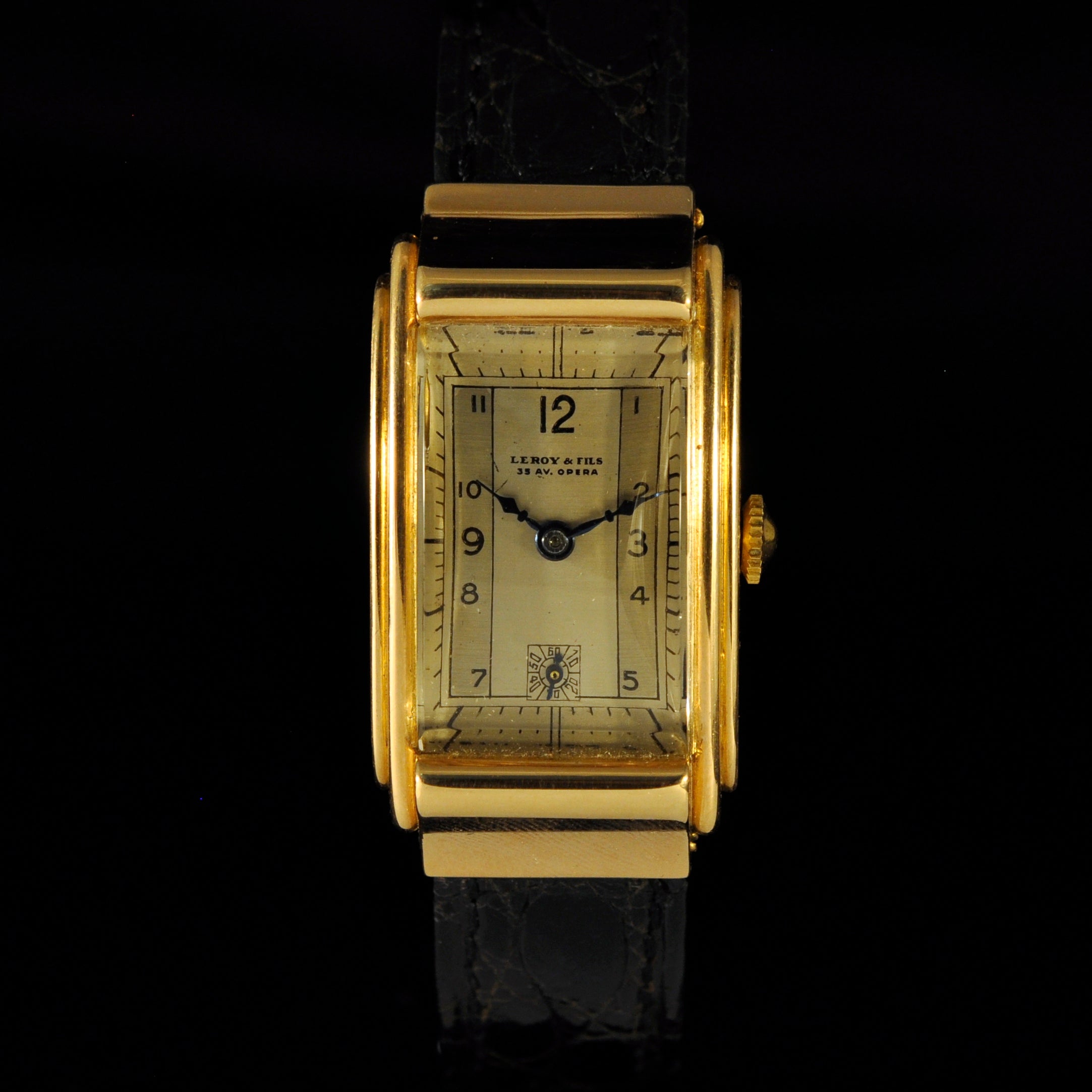 Montre Le Roy Le Roy Watch In Walnut Wood