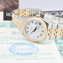 ROLEX DATEJUST OYSTERQUARTZ BUCKLEY DIAL REF. 17013 FULL SET