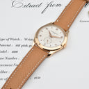 VACHERON CONSTANTIN REF. 4600 PINK GOLD NEW OLD STOCK WITH EXTRACT FROM THE ARCHIVES