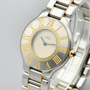 CARTIER MUST 21 STAINLESS STEEL AND GOLD PLATED
