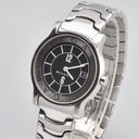 BULGARI SOLOTEMPO RÉF. S 35 S STAINLESS STEEL BOX AND PAPERS