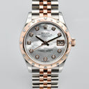 ROLEX DATEJUST 31 STAINLESS STEEL AND ROSE GOLD REF. 278341RBR FULL SET