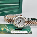 ROLEX DATEJUST 31 STAINLESS STEEL AND ROSE GOLD REF. 278341RBR FULL SET