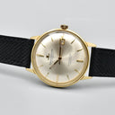 JAEGER LECOULTRE GEOMATIC YELLOW GOLD REF. E398 BOX AND PAPERS