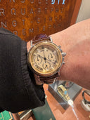 BREGUET MARINE CHRONONGRAPH STAINLESS STEEL AND YELLOW GOLD