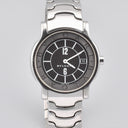 BULGARI SOLOTEMPO RÉF. S 35 S STAINLESS STEEL BOX AND PAPERS
