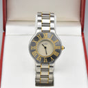 CARTIER MUST 21 STAINLESS STEEL AND GOLD PLATED