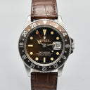 ROLEX GMT MASTER REF. 1675 GILT TROPICAL STAINLESS STEEL
