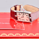 CARTIER TANK ASYMÉTRIQUE REF. WGTA0071 MILANO LIMITED EDITION PLATINUM FULL SET