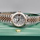 ROLEX DATEJUST 31 STAINLESS STEEL AND ROSE GOLD REF. 278341RBR FULL SET