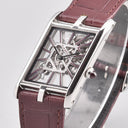 CARTIER TANK ASYMÉTRIQUE SKELETON REF. WHTA0023 LIMITED EDITION PLATINUM FULL SET