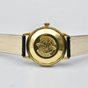 JAEGER LECOULTRE GEOMATIC YELLOW GOLD REF. E398 BOX AND PAPERS