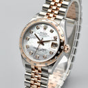 ROLEX DATEJUST 31 STAINLESS STEEL AND ROSE GOLD REF. 278341RBR FULL SET