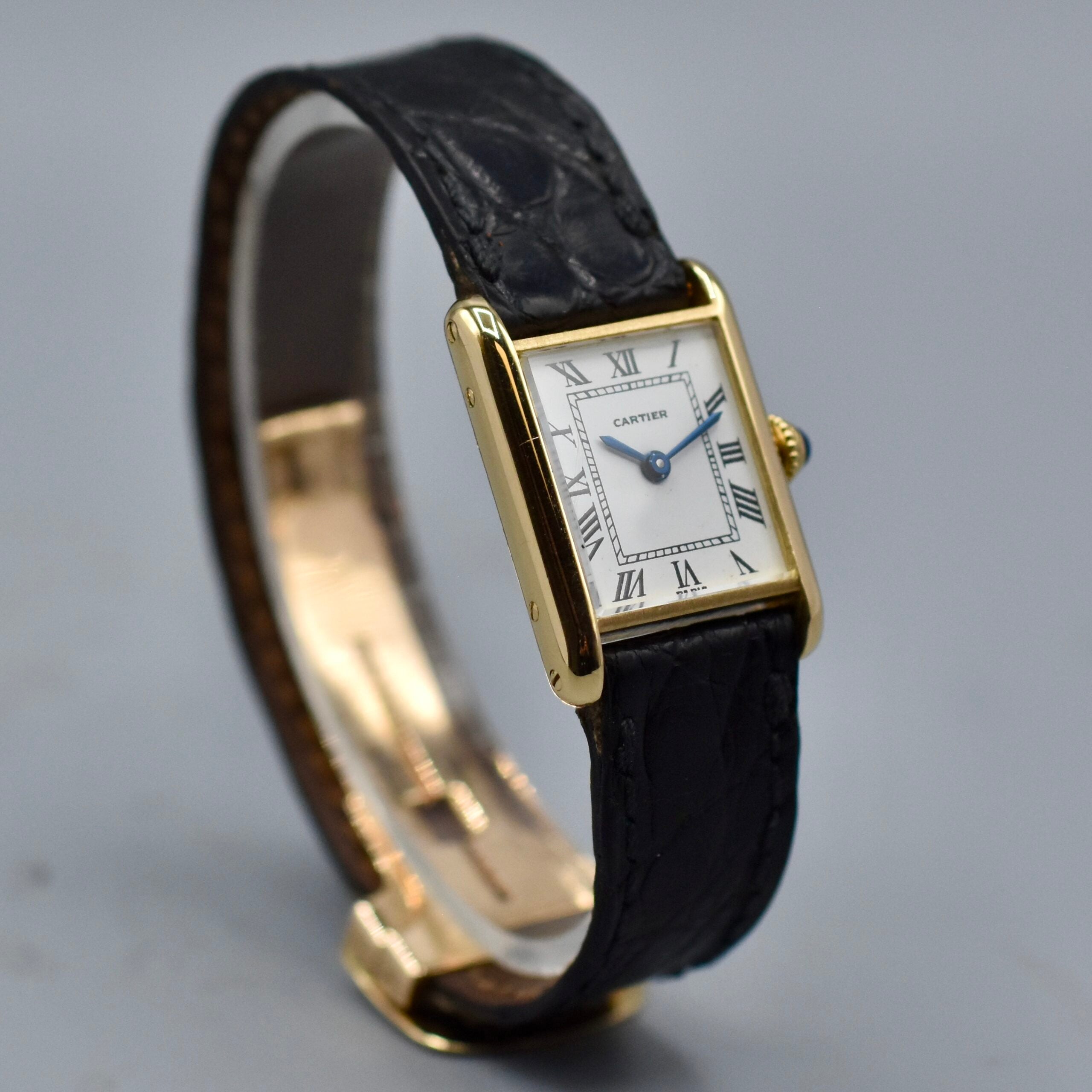 CARTIER TANK LADY YELLOW GOLD – Romain Rea
