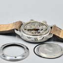 Nivada Travelmaster World Time Alarm Ref. 87011 Stainless Steel