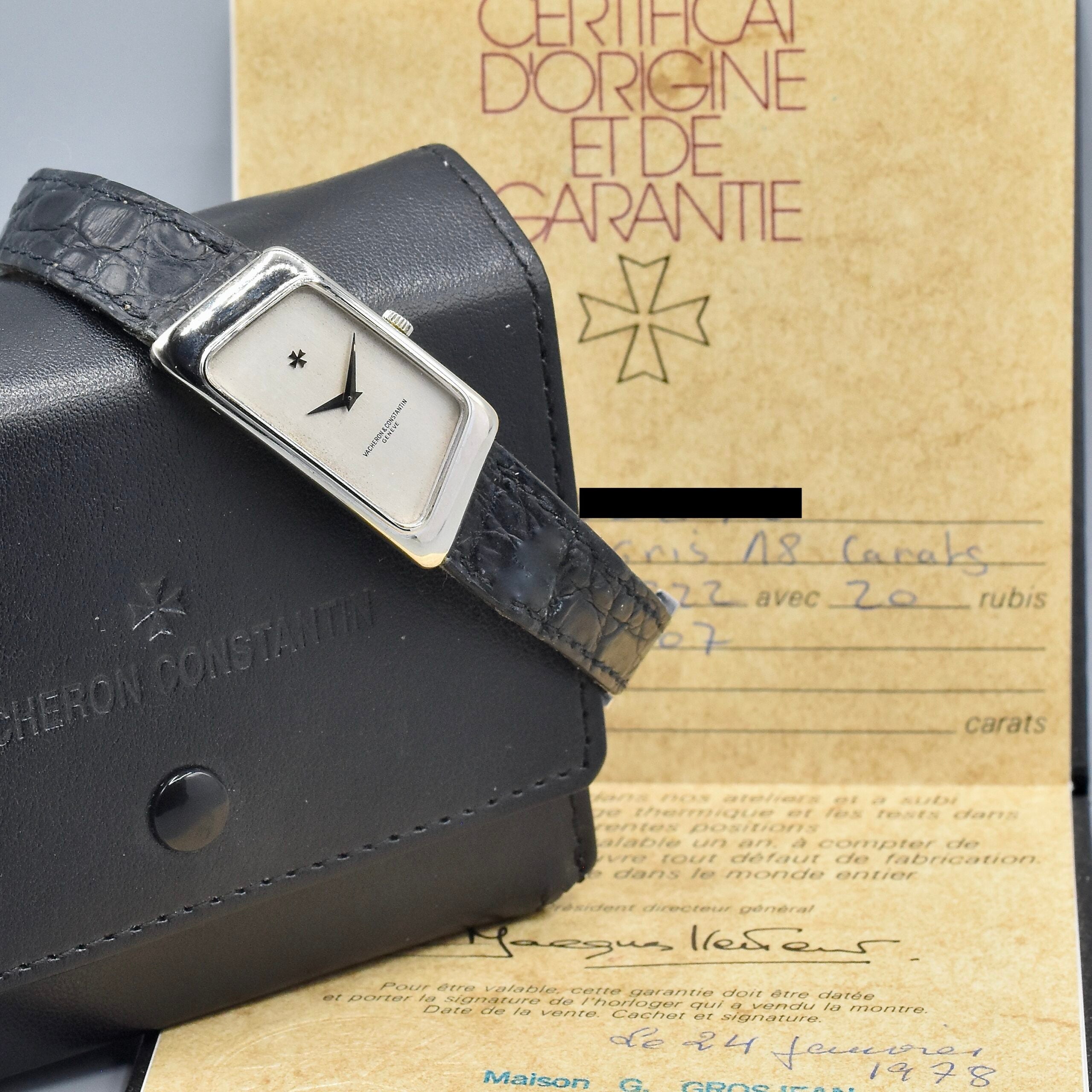 Vacheron Constantin Lady's Prestige of France White Gold Ref