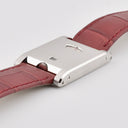 CARTIER TANK A GUICHETS LIMITED EDITION PLATINUM REF. WGTA0236 FULL SET
