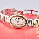CARTIER BAIGNOIRE REF. 8057910 STAINLESS STEEL AND GOLD