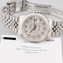 ROLEX  DATEJUST REF. 16234 STAINLESS STEEL BOX AND PAPERS