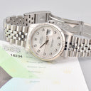 ROLEX  DATEJUST REF. 16234 STAINLESS STEEL BOX AND PAPERS