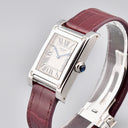 CARTIER TANK A VIS CPCP REF. 2485 PLATINUM WITH BOX