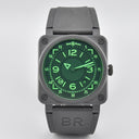 BELL & ROSS BR03-92 H.U.D LIMITED EDITION CERAMIC BOX AND PAPERS
