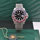 ROLEX GMT MASTER MASTER II PEPSI REF. 126710BLRO FULL SET