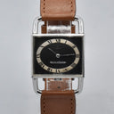 JAEGER LECOULTRE ETRIER JUMBO REF. 9041.42 STAINLESS STEEL