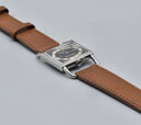 JAEGER LECOULTRE ETRIER JUMBO REF. 9041.42 STAINLESS STEEL