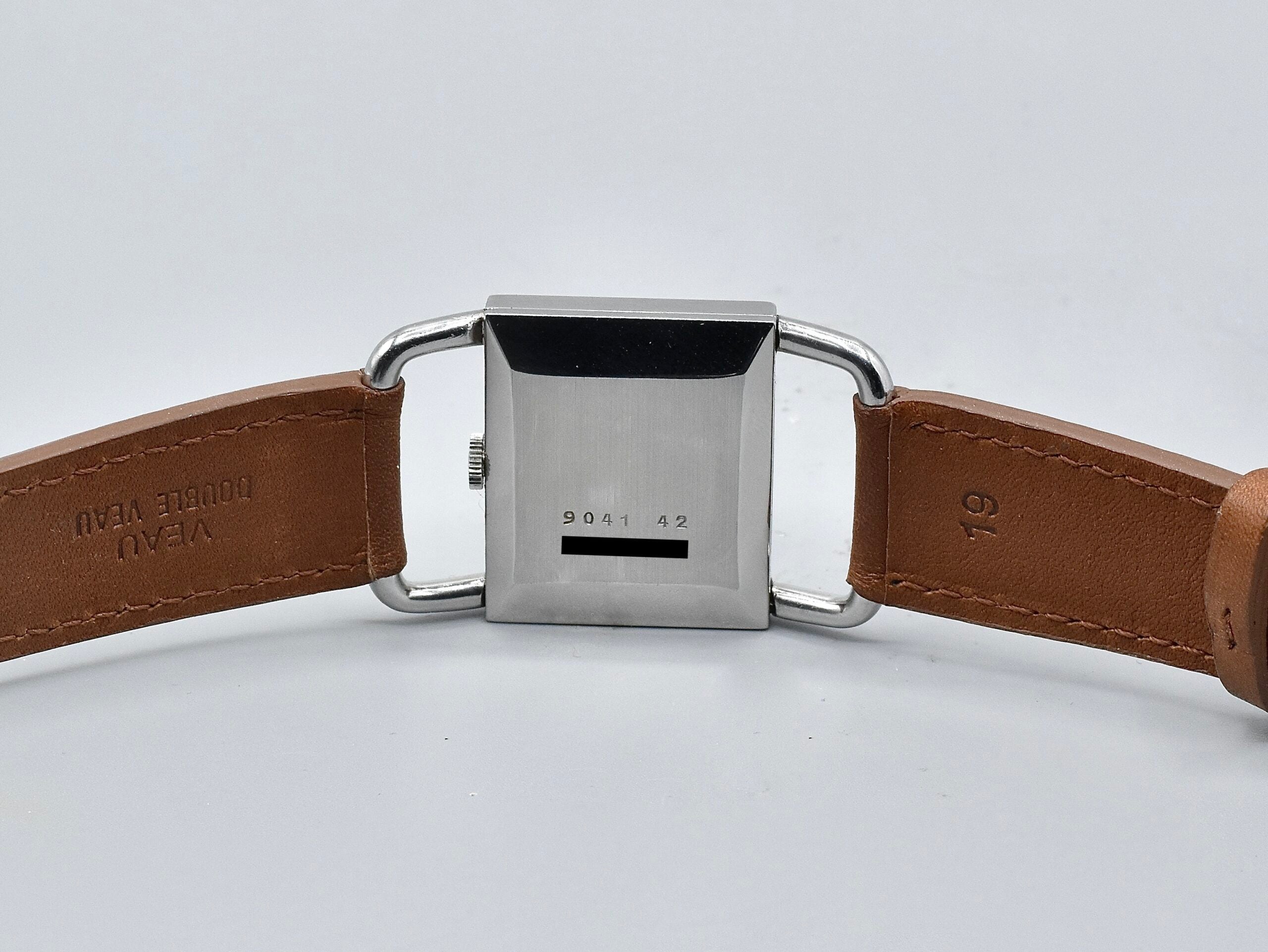 Jaeger Lecoultre Etrier Jumbo Ref. 9041.42 Stainless Steel