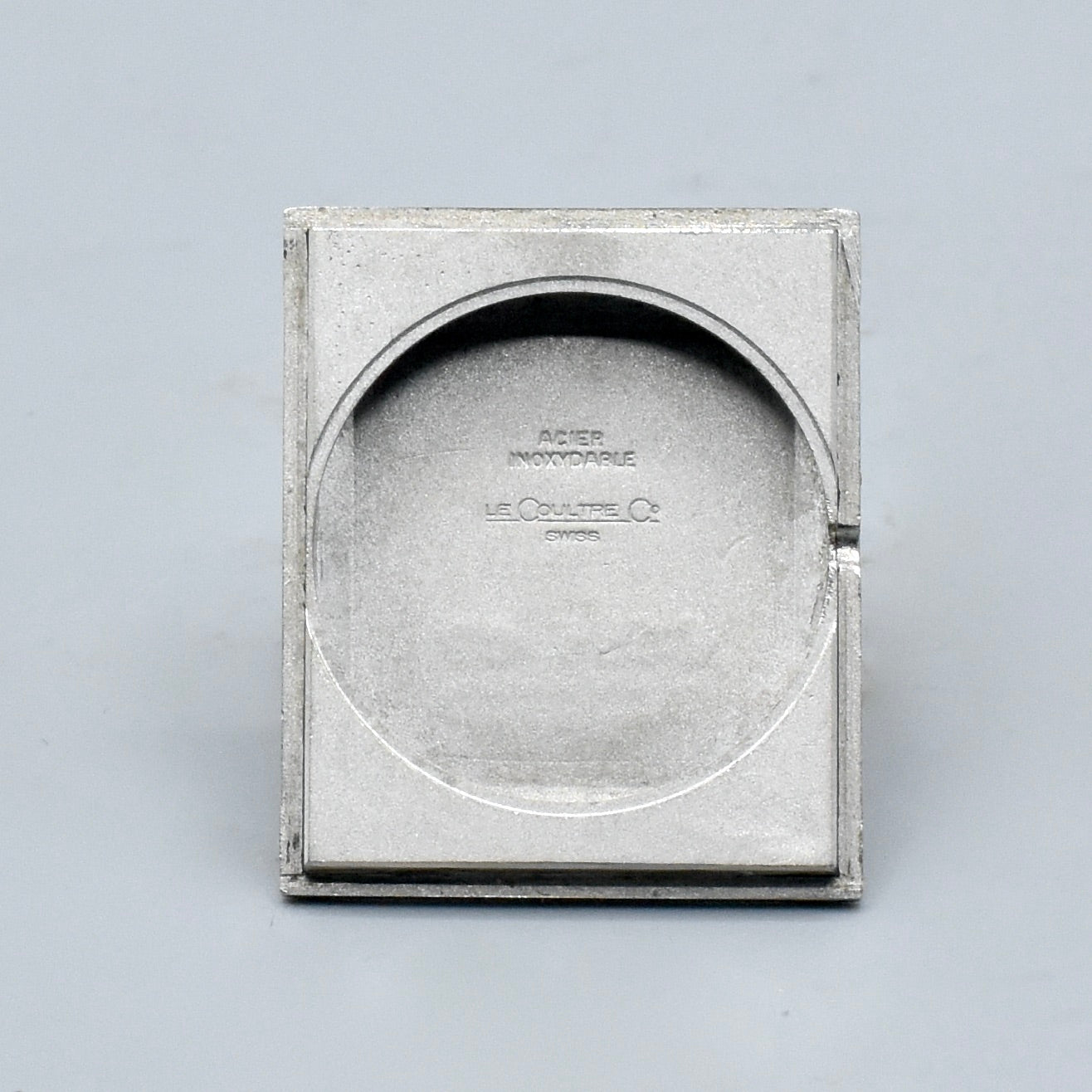 Jaeger Lecoultre Etrier Jumbo Ref. 9041.42 Stainless Steel