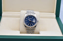 ROLEX DATEJUST 36 REF. 126234 BLUE DIAL STAINLESS STEEL FULL SET