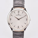 JAEGER LECOULTRE ULTRA THIN REF. 145.8.79S STAINLESS STEEL FULL SET