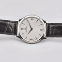 JAEGER LECOULTRE ULTRA THIN REF. 145.8.79S STAINLESS STEEL FULL SET