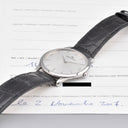 JAEGER LECOULTRE ULTRA THIN REF. 145.8.79S STAINLESS STEEL FULL SET