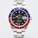 ROLEX GMT MASTER II REF. 16710 PEPSI STICK DIAL BOX AND PAPERS