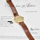 VACHERON CONSTANTIN CLASSIC REF. 4218 "GUILLOCHÉ" DIAL PINK GOLD WITH EXTRACT FROM THE ARCHIVES