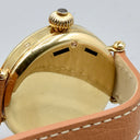 CARTIER CHRONOGRAPH MONO-POUSSOIR EUROPEAN WATCH & CLOCK YELLOW GOLD