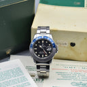Rolex GMT Master Ref. 1675 Long e Dial Box and Papers