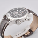 JAEGER LECOULTRE MASTER COMPRESSOR GEOGRAPHIC REF.  146.8.83/1 STAINLESS STEEL FULL SET