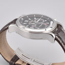 JAEGER LECOULTRE MASTER COMPRESSOR GEOGRAPHIC REF.  146.8.83/1 STAINLESS STEEL FULL SET