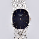 PATEK PHILIPPE ELLIPSE REF. 3848 BLUE DIAL WHITE GOLD