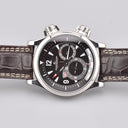 JAEGER LECOULTRE MASTER COMPRESSOR GEOGRAPHIC REF.  146.8.83/1 STAINLESS STEEL FULL SET
