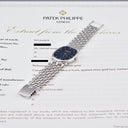 PATEK PHILIPPE ELLIPSE REF. 3848 BLUE DIAL WHITE GOLD