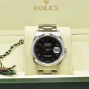 ROLEX DATEJUST REF. 16200 ARABIC DIAL BOX AND PAPERS